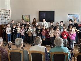 VYSTOUPENÍ  ZŠ  KLÁNOVICE