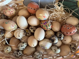 VELIKONOČNÍ  KAVÁRNIČKA