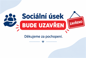 SOCIÁLNÍ ÚSEK UZAVŘEN