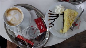 NÁVŠTĚVA V CAFÉ GREEN